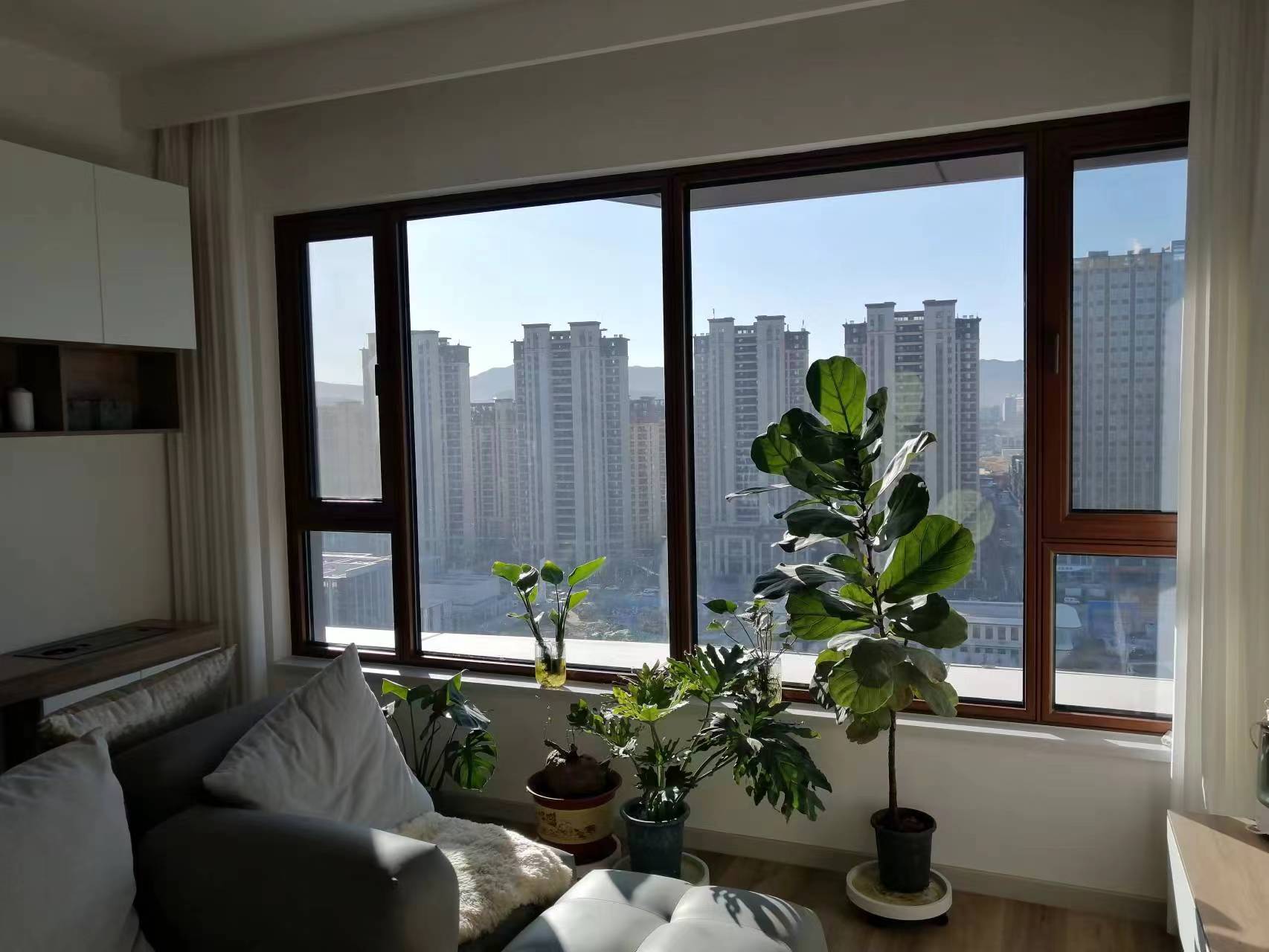 All aluminum system Windows