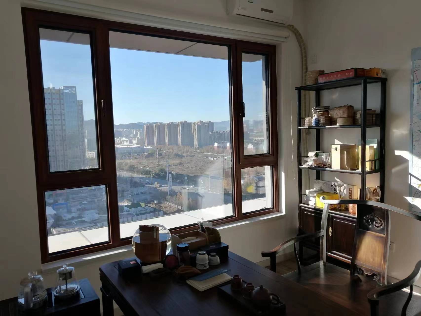 All aluminum system Windows